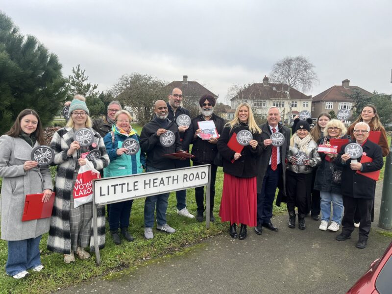 Bexleyheath and Crayford Labour Group with Ellie Reeves MP